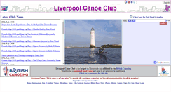 Desktop Screenshot of liverpoolcanoeclub.co.uk